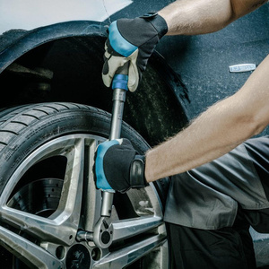 Guantes de Cuero Vacuno de Primera Calidad, Textura Suave, Cómodos, Resistentes a la Abrasión, para Actividades al Aire Libre y Trabajo Mecánico - Product Image 6