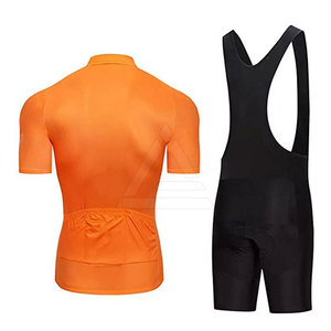 Tenue de cyclisme haute performance pour homme : maillot et short à bretelles en tissu confortable pour la course et l'entraînement - Product Image 3