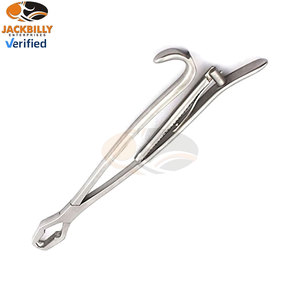 คีมจับกระดูกสแตนเลสสตีลแบบแมนนวล JACKBILLY คุณภาพพรีเมียม ขนาด 7 นิ้ว พร้อมระบบล็อคแบบแร็ทเช็ต สำหรับการผ่าตัด ได้รับการรับรองมาตรฐาน MOL - Product Image 4