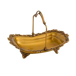 Panier à dessert Kasa Holzer Antique Charm, grand panier de service de style vintage, porte-desserts en métal pour gâteaux, pâtisseries, table - Product Image 6