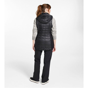 Chaleco de Lana para Mujer, Chaqueta Acolchada con Parches, Abrigo Cálido con Capucha para Invierno, Nuevo Diseño Vintage Impermeable - Product Image 5
