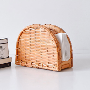 Table accessories rattan napkin holder racks braided napkins container rack baby shower decorations - Product Image 5