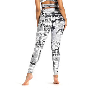 กางเกงโยคะรุ่นใหม่ล่าสุด ระบายอากาศได้ดี เอวสูง เป็นมิตรกับสิ่งแวดล้อม แฟชั่นชุดออกกำลังกาย สายรัดเอวแบบปรับได้ สวมใส่สบายสำหรับผู้หญิง - Product Image 4