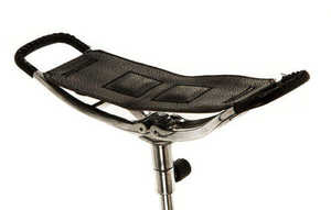 Chaise pliante de chasse et de marche avec siège en cuir - Product Image 5