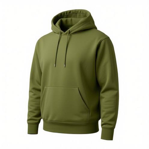Custom Plain Hoodies Gym Heavyweight Pullover Blank Oversized Cotton Hoodies Sweatshirts Men Hoodies Streetwear For Men - Product Image 1