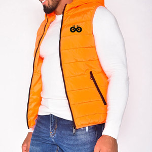 Gilet matelassé pour homme de haute qualité, matériau durable, respirant, léger, gilet d'hiver, prix d'usine pour homme - Product Image 2