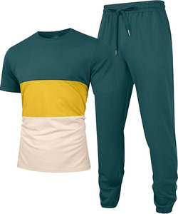 Nouvelle Collection 2025 – Ensemble Survêtement Homme à Capuche Couleur Unie Séchage Rapide Respirant Léger – Marque Tendance Tricotée Sport - Product Image 2