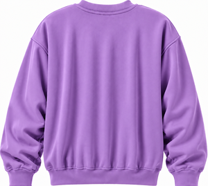 Sweat-shirt à col rond personnalisé avec logo, unisexe, coupe classique, imprimé floqué, pull en tricot, motif lettres sur le devant - Product Image 2