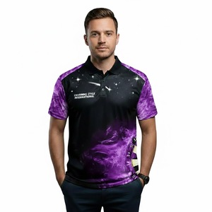 Camisetas Polo Personalizadas para Hombre, Sublimación, 100% Poliéster - Product Image 1
