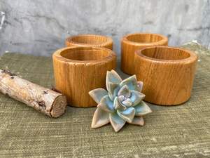 Anneau de serviette en bois personnalisé, très vendu, décoration de table à manger, mariage, maison, anneau de serviette en bois fait main au meilleur prix - Product Image 2