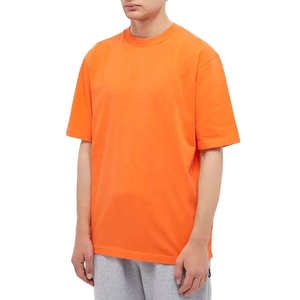 Camiseta de punto 100% algodón para hombre, corte holgado, hombros caídos, estampada, de alta calidad, estilo urbano, de secado rápido y transpirable, manga corta. - Product Image 5