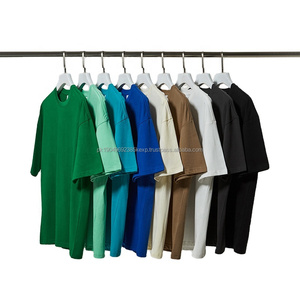 เสื้อยืดผ้าฝ้ายฟอกสีแบบย้อนยุคขนาดใหญ่เสื้อยืดวินเทจแบบโอเวอร์ไซส์ - Product Image 1