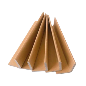 OEM ODM L Shape Paper Edge Board Corner Protectors Kraft Edge Guard for Pallet Strap <b>Packaging</b> Use - Product Image 5