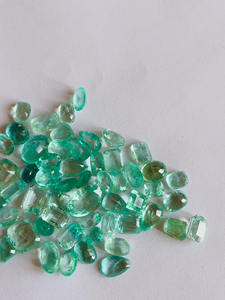 Piedras Preciosas de Esmeralda Colombiana Natural, Certificadas por IGI, Calidad AAA, Color Verde Lustroso, 5-10 mm, para Joyería, Precio Económico - Product Image 6