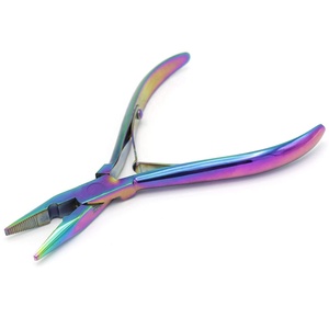 Pince à retirer les extensions de cheveux en acier inoxydable, outil professionnel de dépose pour salon de coiffure - Product Image 6