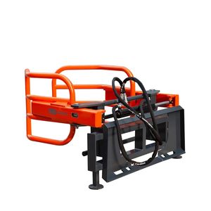 Pinza Idraulica/Spremitore per Balle da 72 Pollici per Macchine Agricole, Capacità 2500 libbre, Profondità 35 Pollici, Doppie Base di Supporto, Bracci Tubolari Universali - Product Image 5