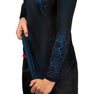 T-shirt de compression à manches longues personnalisé, protection UV, pour le surf, le MMA, le BJJ, le fitness, avec logo et options de design personnalisés - Product Image 5