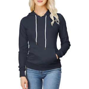 Women's Oversized Hoodie Heavyweight French Terry Streetwear Custom Logo <b>Drop</b> Shoulder Winter Hooded Collar Front Logo Position - Product Image 1