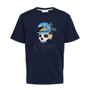 เสื้อยืดโอเวอร์ไซส์สไตล์วินเทจสำหรับผู้ชาย เนื้อผ้าหนา แห้งเร็ว สตรีทแวร์ พิมพ์ลายสกรีน โลโก้ DTF ขายส่ง เสื้อยืดถัก - Product Image 6