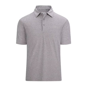 Polo à manches courtes pour homme, style 2k26, col zippé, performance, golf, vêtements de sport décontractés haut de gamme, t-shirt - Product Image 3
