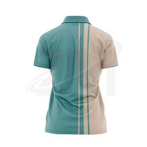 Polo en coton uni pour femme, manches courtes, coupe ajustée, tissu respirant et doux, pour un usage quotidien décontracté en été - Product Image 3