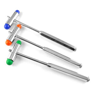 Fabriqué avec un ensemble de percussion en acier inoxydable Reflex Taylor Buck Hammer Pinwheel Kit de diagnostic pour les infirmières - Product Image 1