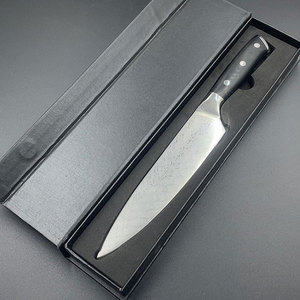 Couteau de chef en acier inoxydable avec manche ergonomique, outil de cuisine professionnel pour la préparation quotidienne des repas, acier inoxydable professionnel - Product Image 6