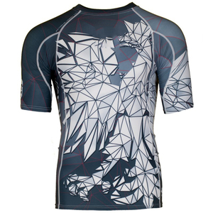 Custom Logo High Quality <b>Men</b> Short Sleeve Rash Guard Wholesale Plain Fitness <b>Swim</b> <b>Shirts</b> Printed short Sleeve <b>swim</b> <b>Shirt</b> for <b>Men</b> - Product Image 6