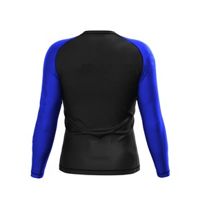 Vente en gros de rashguards MMA BJJ respirants anti-UV pour femmes et hommes, personnalisés avec logo imprimé par sublimation de haute qualité - Product Image 3