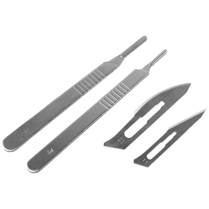 Cuchillas para mango de bisturí de grado médico, superficie lisa con ajuste seguro para instrumentos clínicos - Product Image 2