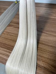 Meilleures ventes! Extensions de cheveux vierges Remy 613 lisses non traités à 100 %, double trame, fabriquées au Vietnam, vente en gros - Product Image 2