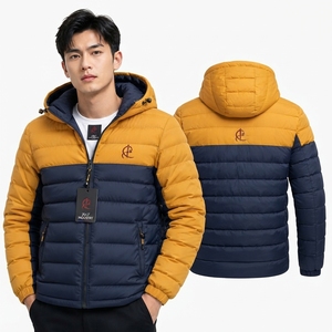 Veste à bulles personnalisée pour homme avec construction matelassée, isolation thermique, coupe confortable, tissu durable, idéale pour l'extérieur - Product Image 6
