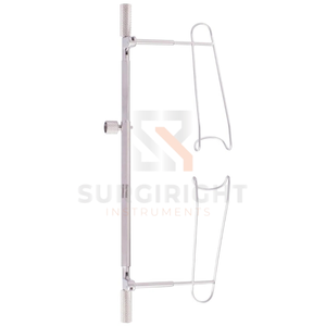 Spéculum ophtalmique Schott, instrument chirurgical certifié CE en acier inoxydable, rétracteur de paupière modèle SI-OIS-0001 - Product Image 5