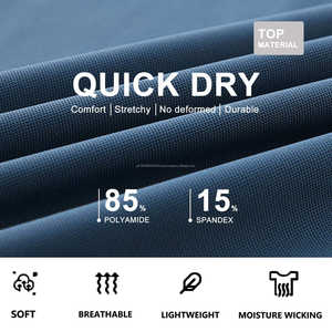 T-shirt personnalisé nouveau style été hommes t-shirt sans couture à manches courtes polyester coupe ajustée chemise de golf hommes - Product Image 5