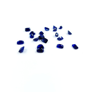 Saphir bleu naturel de Bangkok, taille coussin longue calibrée 3x5mm, pierre précieuse de saphir bleu naturel à facettes pour la fabrication de bijoux - Product Image 1