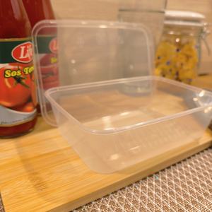 ภาชนะใส่อาหารไมโครเวฟ TW T650 ขนาด 650 มล. ฝาปิดทำจากพลาสติก PP ใช้แล้วทิ้ง ทนความเย็น แช่แข็งได้ ย่อยสลายได้ รีไซเคิลได้ ใช้กับเครื่องล้างจานได้ ใช้กับเตาอบได้ - Product Image 3