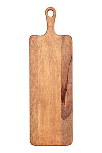 Planche à découper rectangulaire en bois naturel écologique, compatible lave-vaisselle - Options en acacia, mangue, teck et bambou - Product Image 3