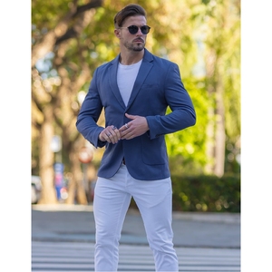 Blazer pour homme de fabrication directe, couture de qualité supérieure, veste élégante et formelle, meilleure assurance qualité pour les acheteurs internationaux - Product Image 3