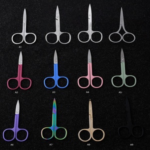 Tijeras de Uñas Profesionales ANAAIF, de Acero Inoxidable Afilado con Mango de Cerámica, Hoja Recta, Seguras para Manicura y Cejas - Product Image 2