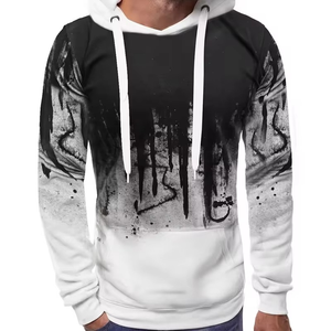 เสื้อฮู้ดพิมพ์ลายแบบ Sublimation ทั้งตัว ผลิตตามสั่งจากโรงงาน OEM สีพื้น ลายกราฟิก คุณภาพสูง ผ้าโพลีเอสเตอร์ ขายส่ง - Product Image 2