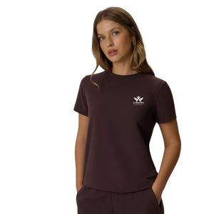 Camiseta Lisa Personalizada para Mujer, Corte Regular, Manga Corta, Cuello Redondo, Tela Suave y Transpirable para Uso Casual y Promocional - Product Image 1