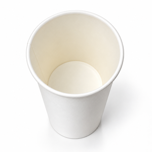 Gobelet en papier blanc simple paroi de 16 oz, enduit de PE, 90 mm, jetable, pour boissons chaudes, écologique, compostable, qualité alimentaire, pour thé et lait - Product Image 4