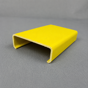 Superior pultruded fiberglass reinforced plastic channel section for industrial stair <b>ladder</b> and <b>platform</b> support - Product Image 6