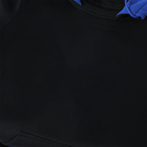 Sweat à capuche d'hiver noir SGRho avec broderie chenille lettres grecques, vêtement de sororité, pull en molleton de coton premium, style universitaire - Product Image 3