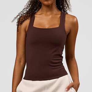 Nueva Camiseta Deportiva de Yoga con Tirantes Desmontables, Cuello Halter, Espalda Descubierta, Chaleco Deportivo para Correr - Product Image 6