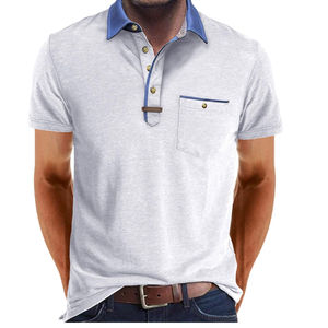 Polo de Manga Corta Unisex Extra Grande, Algodón Premium, Transpirable, Suave, Cómodo, Ligero, Corte Clásico, Elegante y Moderno - Product Image 2