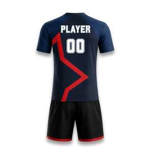 Diseño Profesional de Camisetas de Fútbol con Estampado por Transferencia de Calor, Personalizadas, 100% Poliéster, Cuello Redondo, para Equipos de Fútbol - Product Image 2