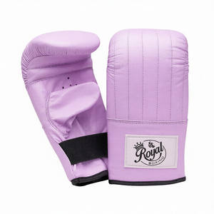 Gants de frappe pour hommes, femmes et enfants, en cuir, pour entraînement de Muay Thai, MMA, Kickboxing et Boxe - Product Image 1