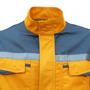 Chaqueta reflectante de trabajo personalizada para seguridad vial, construcción y trabajos industriales pesados - Product Image 4