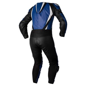 Traje de Motociclismo Unisex de Manga Larga con Estampado Digital, Bloques de Color, Cuero Genuino, Transpirable, sin Costuras, Equipo de Protección - Product Image 4